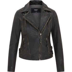 Brando - Finnsnes - Bikerjack - Zwart - Leren