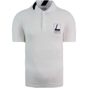 Lacoste - FRA-27 - Polo Shirt - Wit - Slim Fit - Korte Mouw