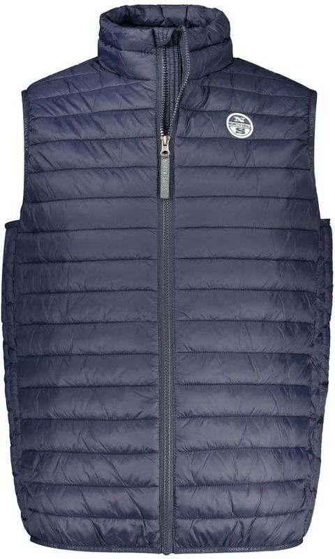 Gequilte Vest Marineblauw