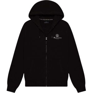 Aquascutum - Active Small Logo - Hoodie - Zwart