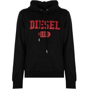 Diesel - Urban Hooded Sweatshirt - Zwart - Katoen