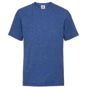 Fruit of the Loom - Kinder T-shirt - Katoen - Eenvoudig Ontwerp - Ronde Hals