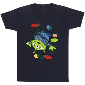 Li-cense Disney heren toy story kerstverlichting aliens t-shirt