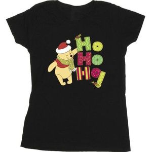 Li-cense Disney dames winnie the pooh ho ho ho sjaal katoenen t-shirt