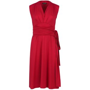 Chili Pepper - Mouwloze Wikkeljurk - V-hals - Zacht - Viscosejersey