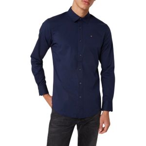 Tommy Jeans Slim Fit Overhemd Black Iris