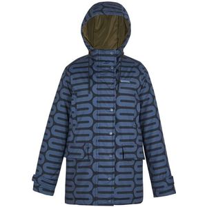 Regatta Dames orla kiely wiggle waterdichte jas halflang