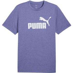 Puma - Heren ess no.1 logo - T-shirt - Heather - Korte Mouwen