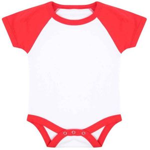 Larkwood Baby essential baseball babypakje met korte mouwen