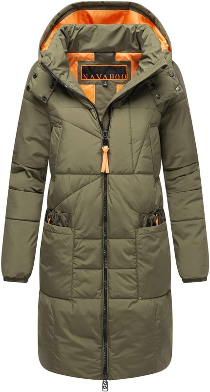 Navahoo - Bliblablubb - Gewatteerde Jas - Knielengte - Dames