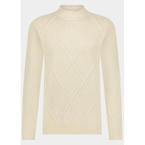 Born With Appetite - Ivar Pull Mockneck - Coltrui - Beige - 100% Wol