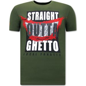 Local Fanatic Coole shirts straight outta ghetto