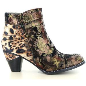 Laura Vita - Alcizeeo 17 - Enkellaars - Bronze - Blokhak 5,5 cm