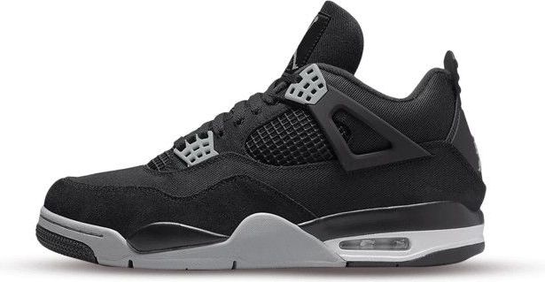 Nike - Air Jordan 4 Retro SE - Hardloopschoenen - Zwart - Canvas