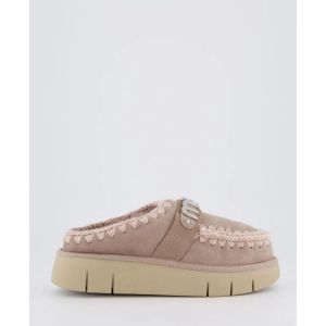 Mou - MU.FW531001A Klompen - Taupe - Leer - Casual