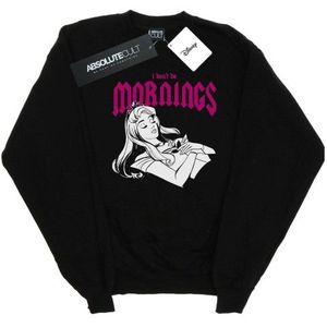 Li-cense Disney dames sleeping beauty don´t do mornings sweatshirt
