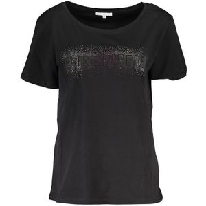 Rhinestone Versierde T-shirt