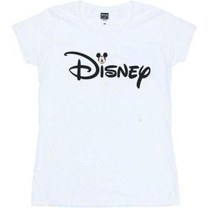 Li-cense Disney dames mickey mouse logo head katoenen t-shirt