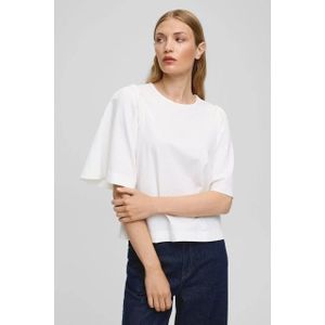 19241 - Puff Top - Egret - Blousetop