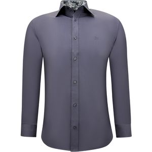 Gentile Bellini Nette zakelijke effe overhemden slim fit stretch