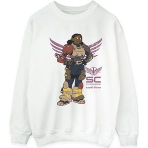 Li-cense - Disney Lightyear Izzy Star Command Sweatshirt - Zwart - 50% Katoen, 50% Polyester