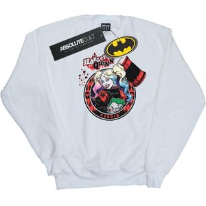 Li-cense Dc comics heren harley quinn joker patch sweatshirt