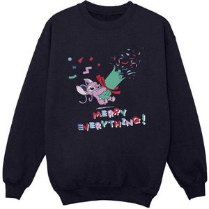 Li-cense Disney heren lilo en stitch engel vrolijk alles sweatshirt