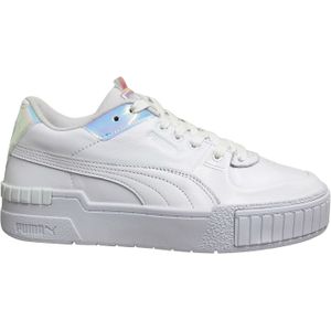 Puma - Cali Sport Glow - Leren Damestrainers - Wit
