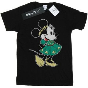Li-cense Disney dames minnie mouse st patrick's day kostuum katoenen vriendje t-shirt