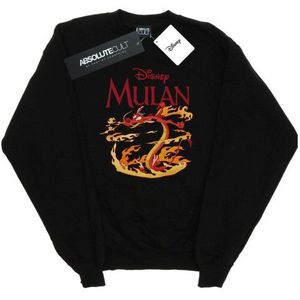 Li-cense Disney dames mulan mushu draak vuur sweatshirt