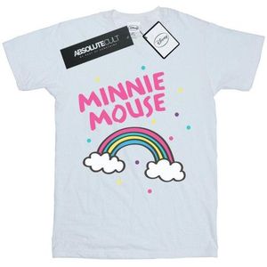 Li-cense Disney heren minnie mouse regenboog stippen t-shirt