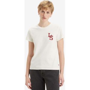 Levi's - The Perfect Monogram - T-shirt - Crème