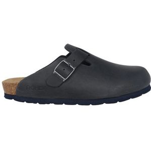 Rohde Grado - Heren Slof - Blauw - Leer - Antislipzool