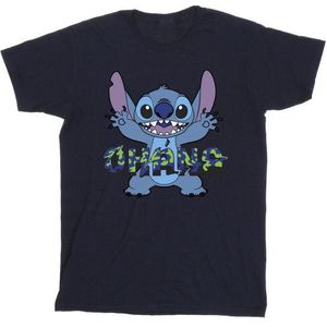 Li-cense Disney heren lilo en stitch ohana glitch t-shirt