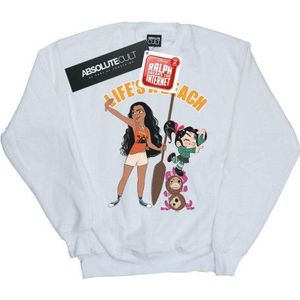Li-cense Disney heren wreck it ralph moana en vanellope sweatshirt
