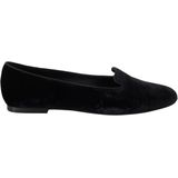 Dolce & Gabbana - Loafers - Zwart - 15% Zijde 85% Viscose - Leer Zool