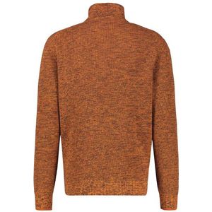 Lerros Heren trui 25n5466 948 pumpkin orange