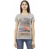Florida Grafisch T-shirt Korte Mouwen Ronde Hals