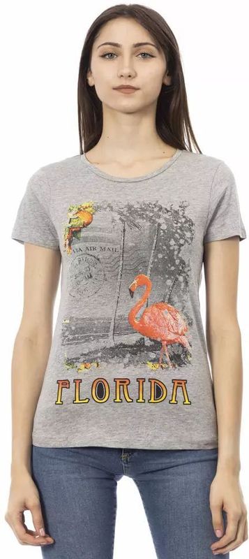 Florida Grafisch T-shirt Korte Mouwen Ronde Hals