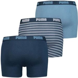 Puma - Stripe Design - Boxershorts - Blauw - 3-pack
