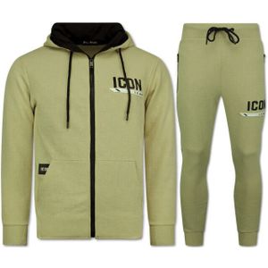 Top-Star - ICON - Joggingpak - Bruin - Trainingspak Heren