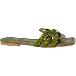 March23 Alix slippers groen