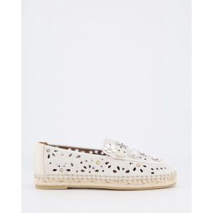 Kurt Geiger Dames flower espadrille loafer