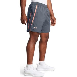 Under Armour - Launch Texture - Korte Broeken - Grijs