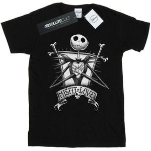 Li-cense Disney dames nightmare before christmas misfit love cotton boyfriend t-shirt