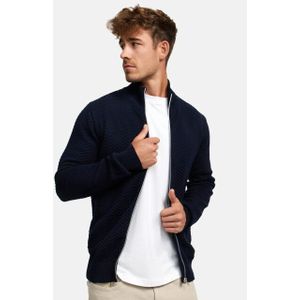 Kronstadt Gebreid vest 'Carlo'  navy