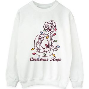 Li-cense Disney heren lady and the trump kerstknuffels sweatshirt