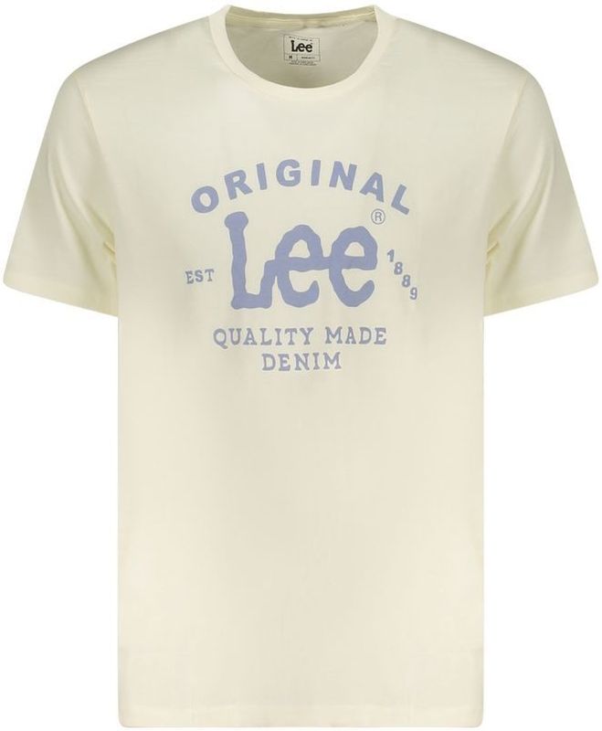 Lee - Original Tee - Beige - T-shirt - Korte Mouwen