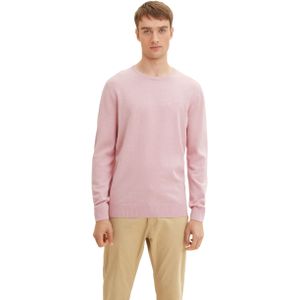 Tom Tailor - Gebreide Trui - Nachtblauw - Regular Fit