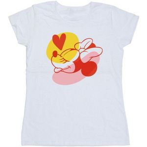 Li-cense Disney dames minnie mouse tong hart katoenen t-shirt
